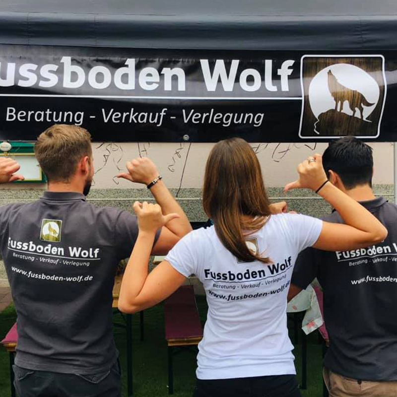 Fussboden Wolf Team und Bodenarbeiten